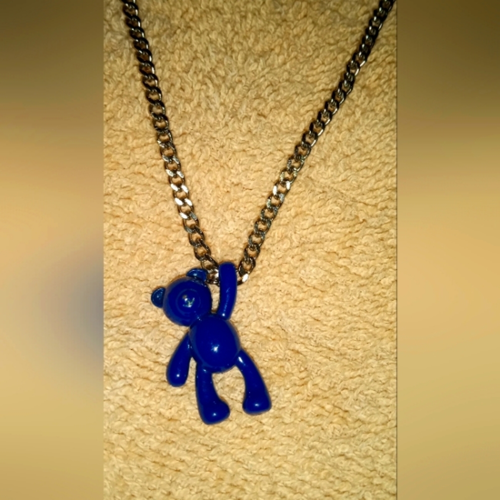 Mystic Friend Necklace silver/ Navy & Grape/Gold by Melania Clara